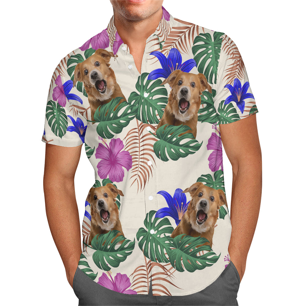 Personalized Hawaiian Shirt - Up to 6 Photos - Personalized Shirt - HS25044
