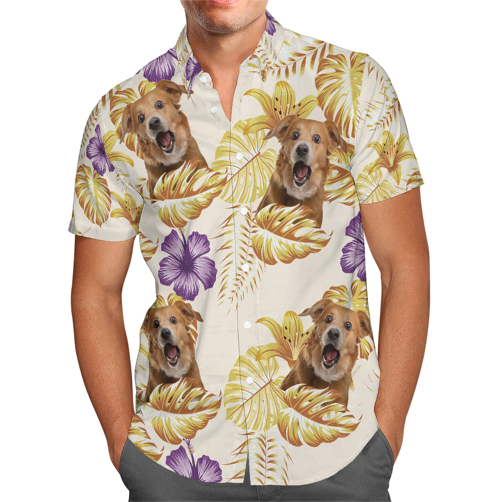 Personalisiertes Hawaiihemd - Bis zu 6 Fotos - Personalisiertes Hemd - HS25074