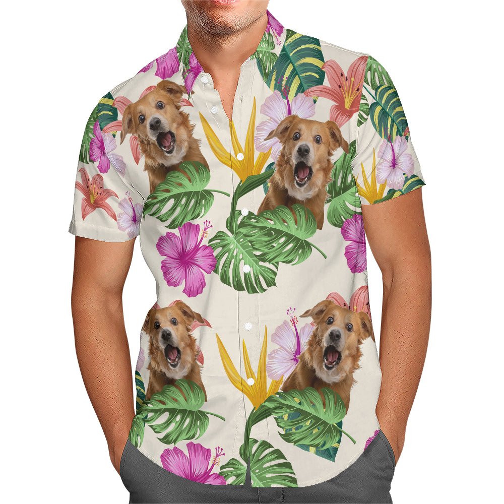 Personalized Hawaiian Shirt - Up to 6 Photos - Personalized Shirt - HS25015