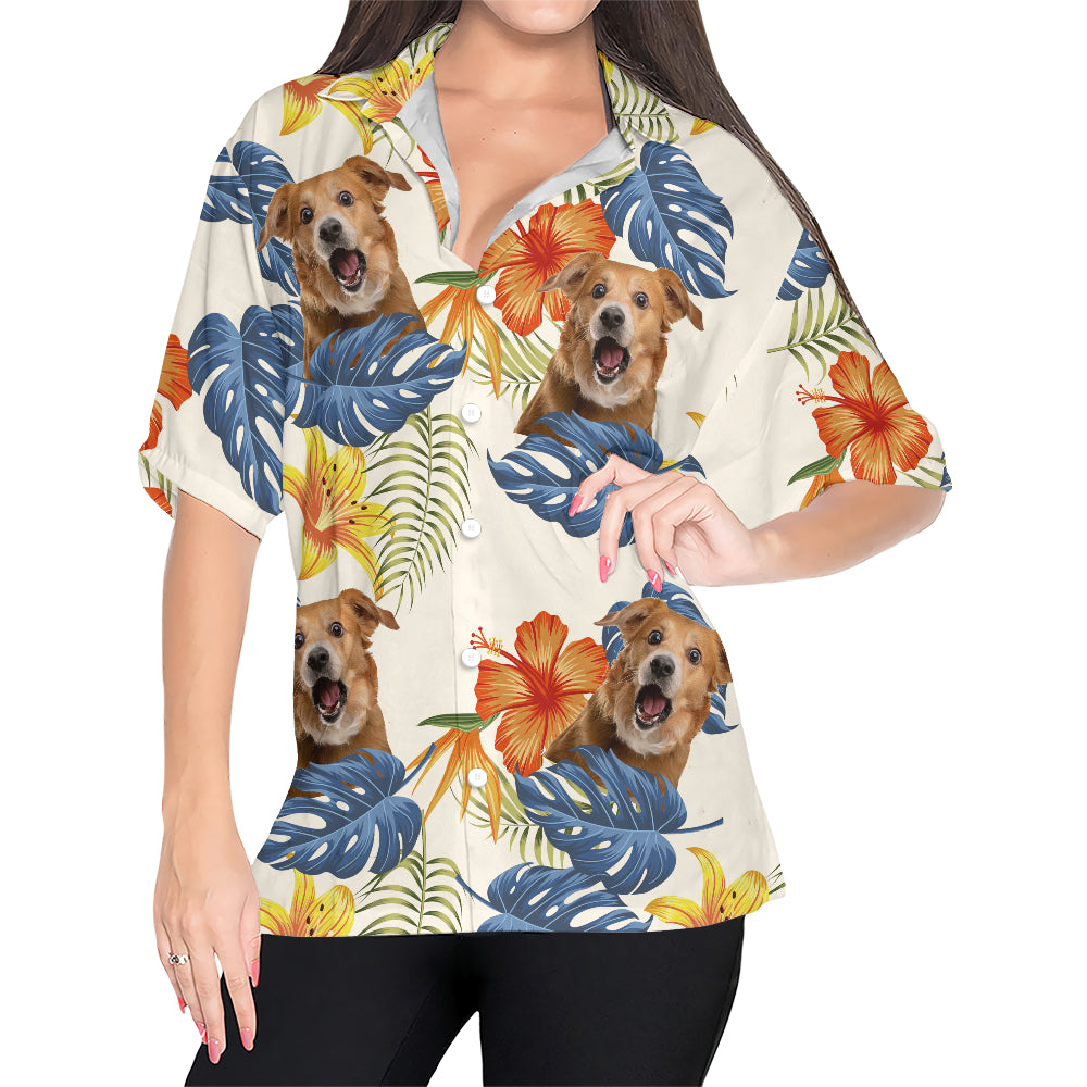 Personalized Hawaiian Shirt - Upload up to 6 Photos - HS25333