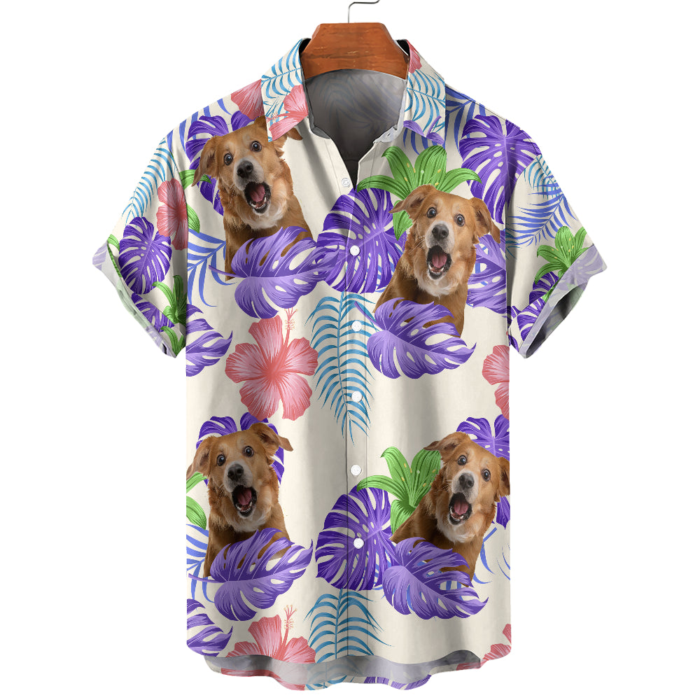 Personalized Hawaiian Shirt - Up to 6 Photos - Personalized Shirt - HS25070