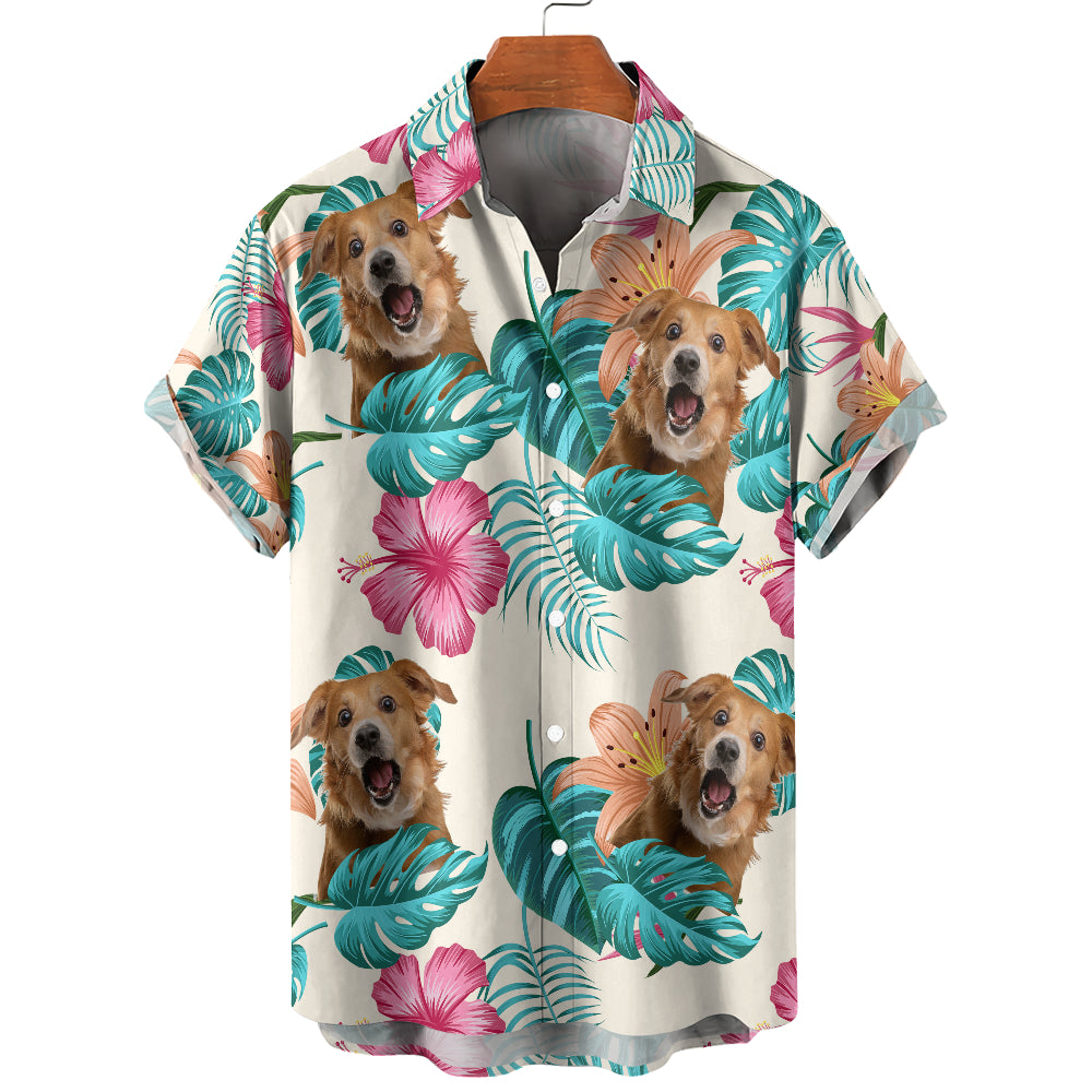 Personalized Hawaiian Shirt - Up to 6 Photos - Personalized Shirt - HS25017