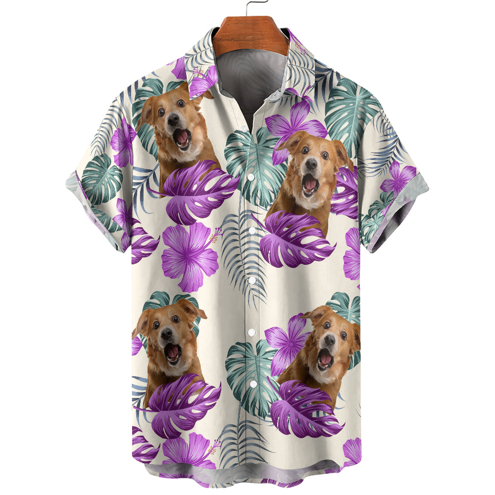 Personalized Hawaiian Shirt - Up to 6 Photos - Personalized Shirt - HS25035