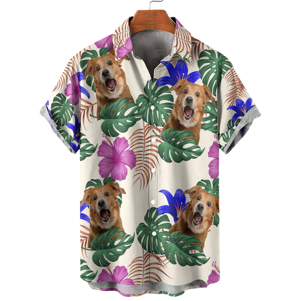 Personalized Hawaiian Shirt - Up to 6 Photos - Personalized Shirt - HS25044