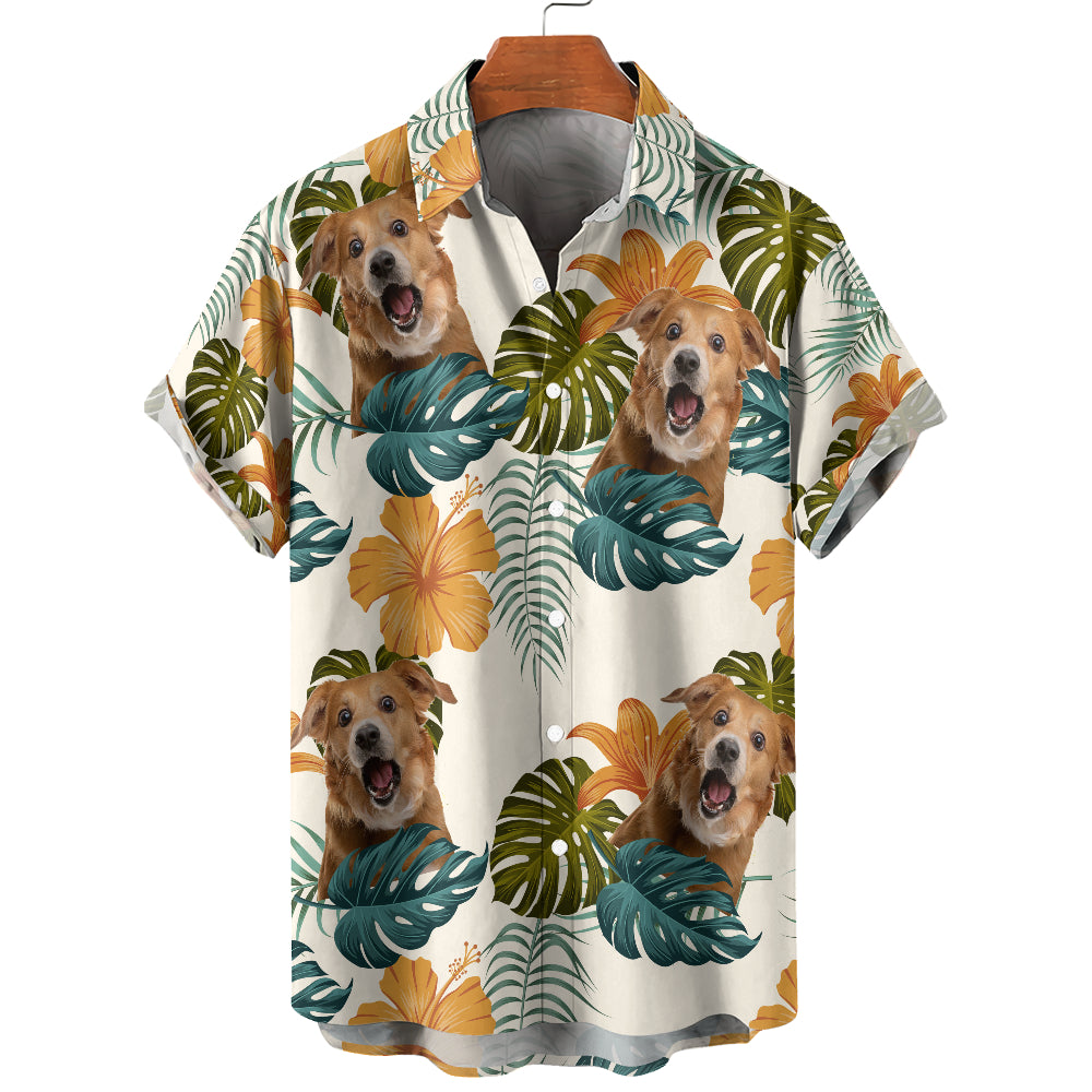 Personalized Hawaiian Shirt - Up to 6 Photos - Personalized Shirt - HS25037