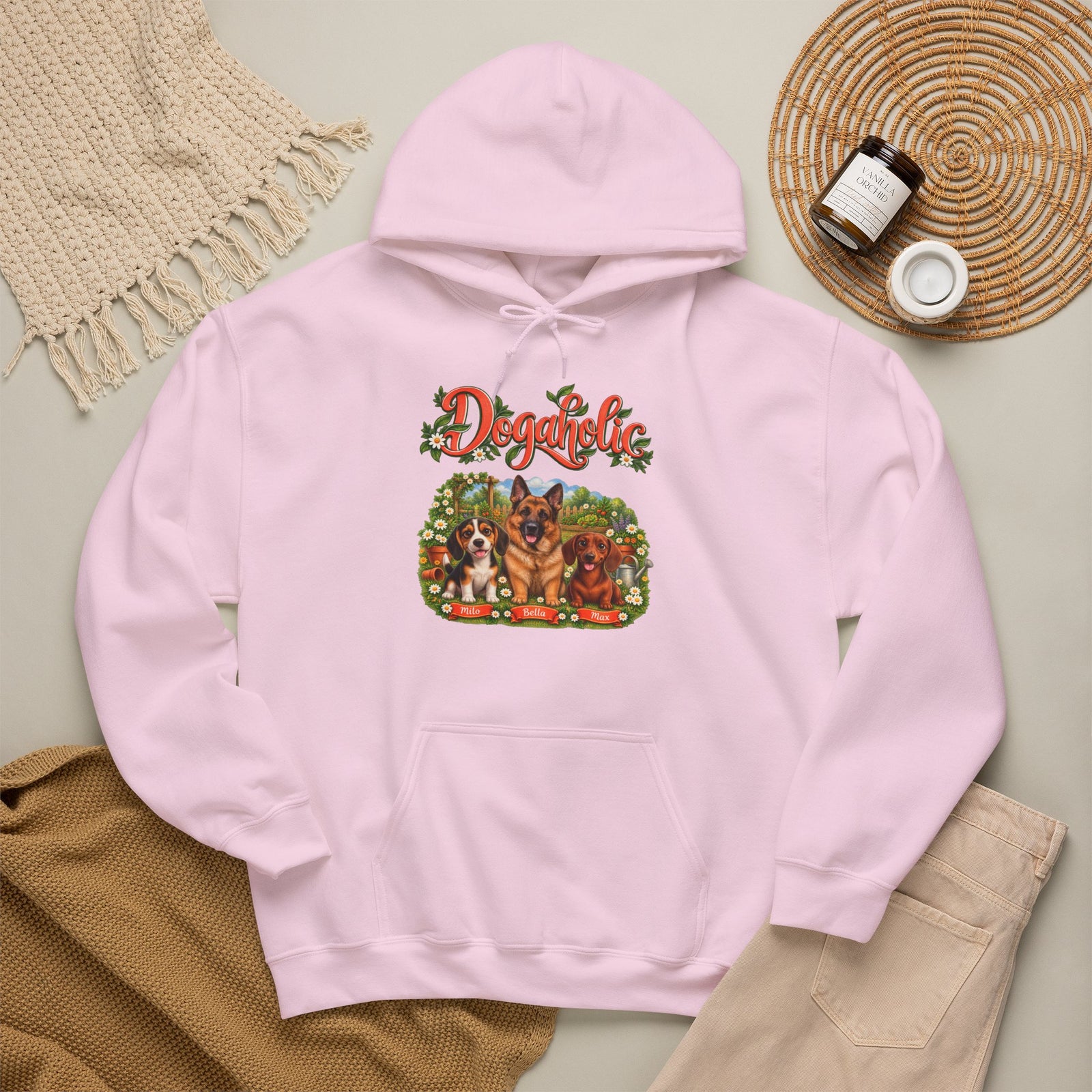 Personalized Dog Hoodie – Dogaholic Garden – photo 17