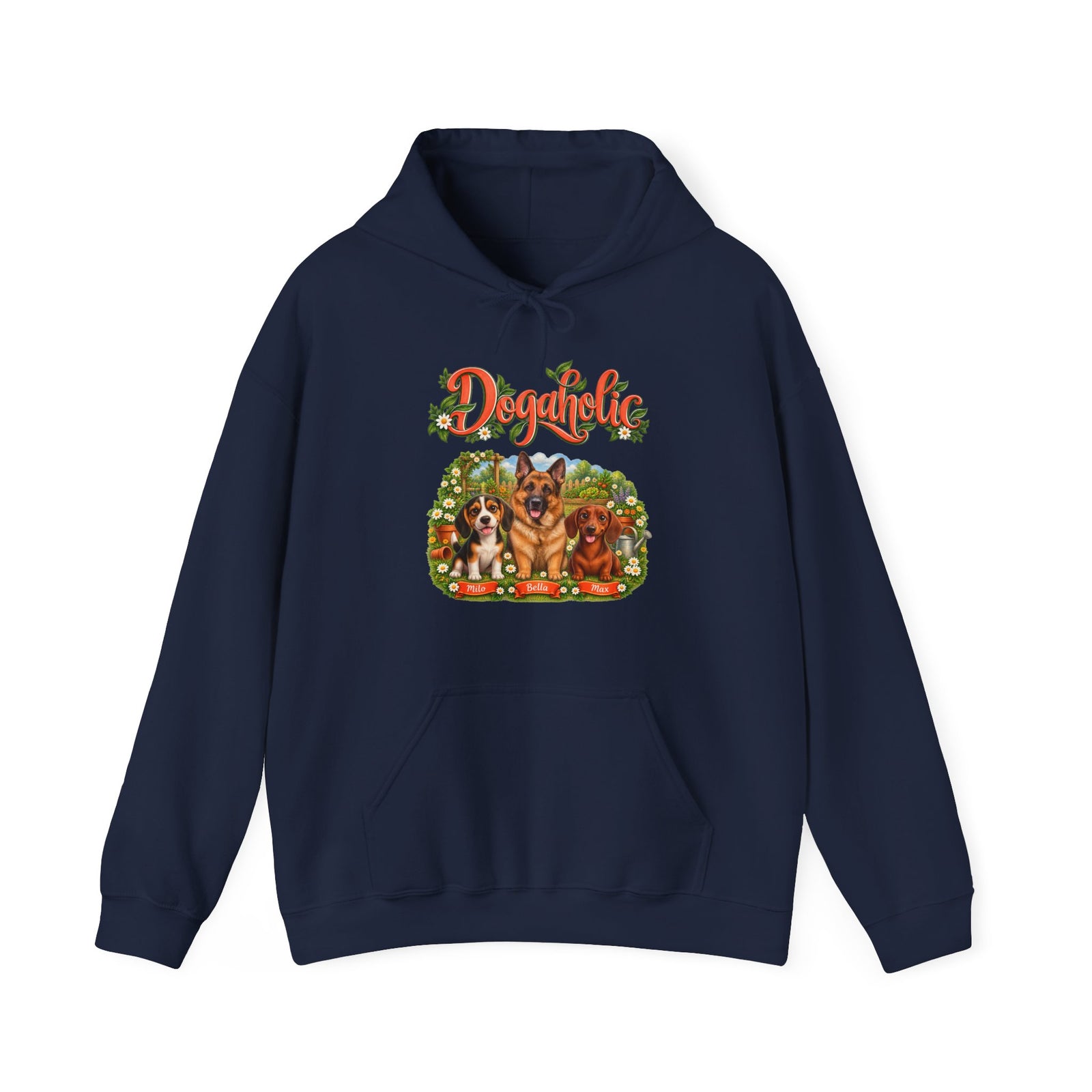 Personalized Dog Hoodie – Dogaholic Garden