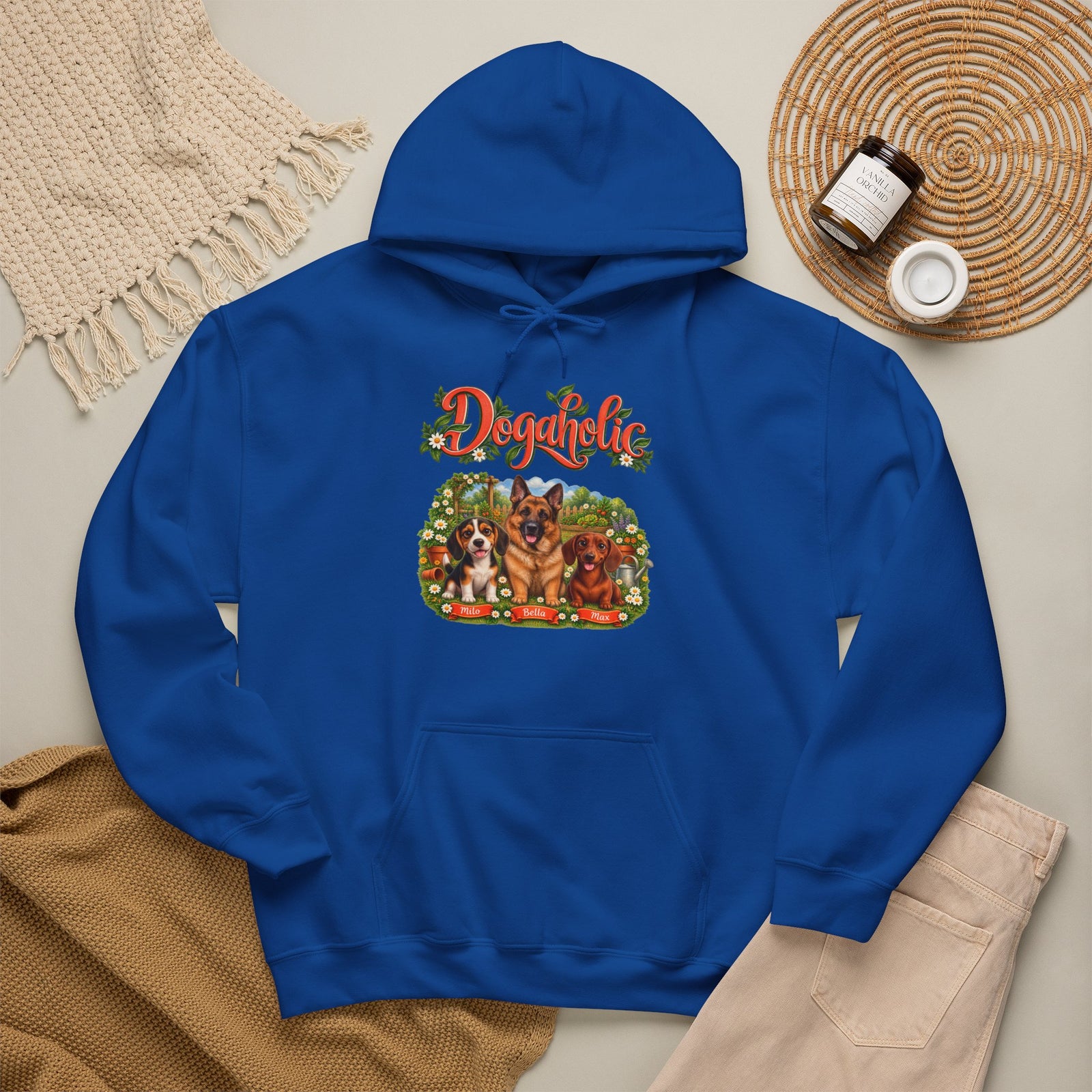 Personalized Dog Hoodie – Dogaholic Garden – photo 14