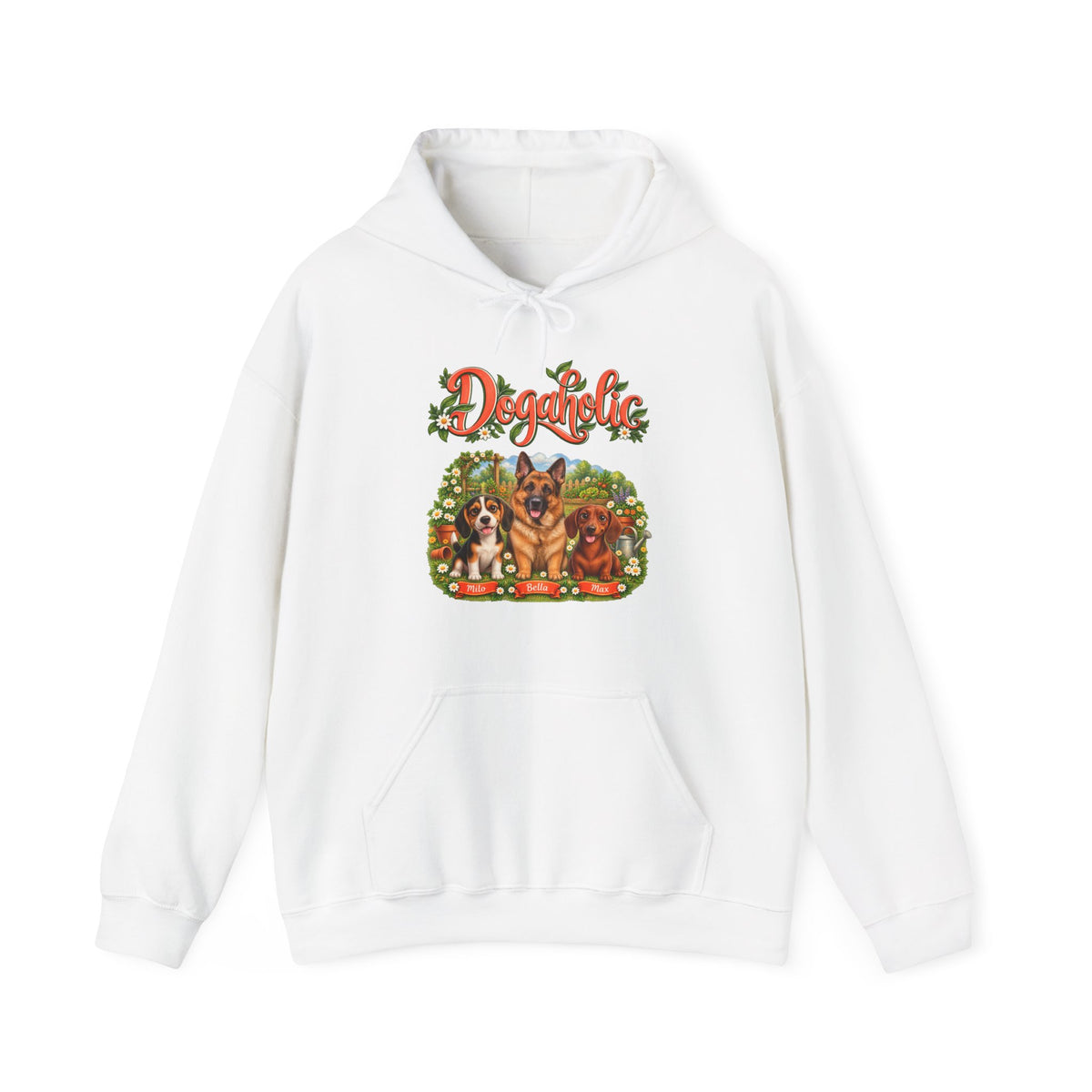 Personalized Dog Hoodie – Dogaholic Garden – photo 7
