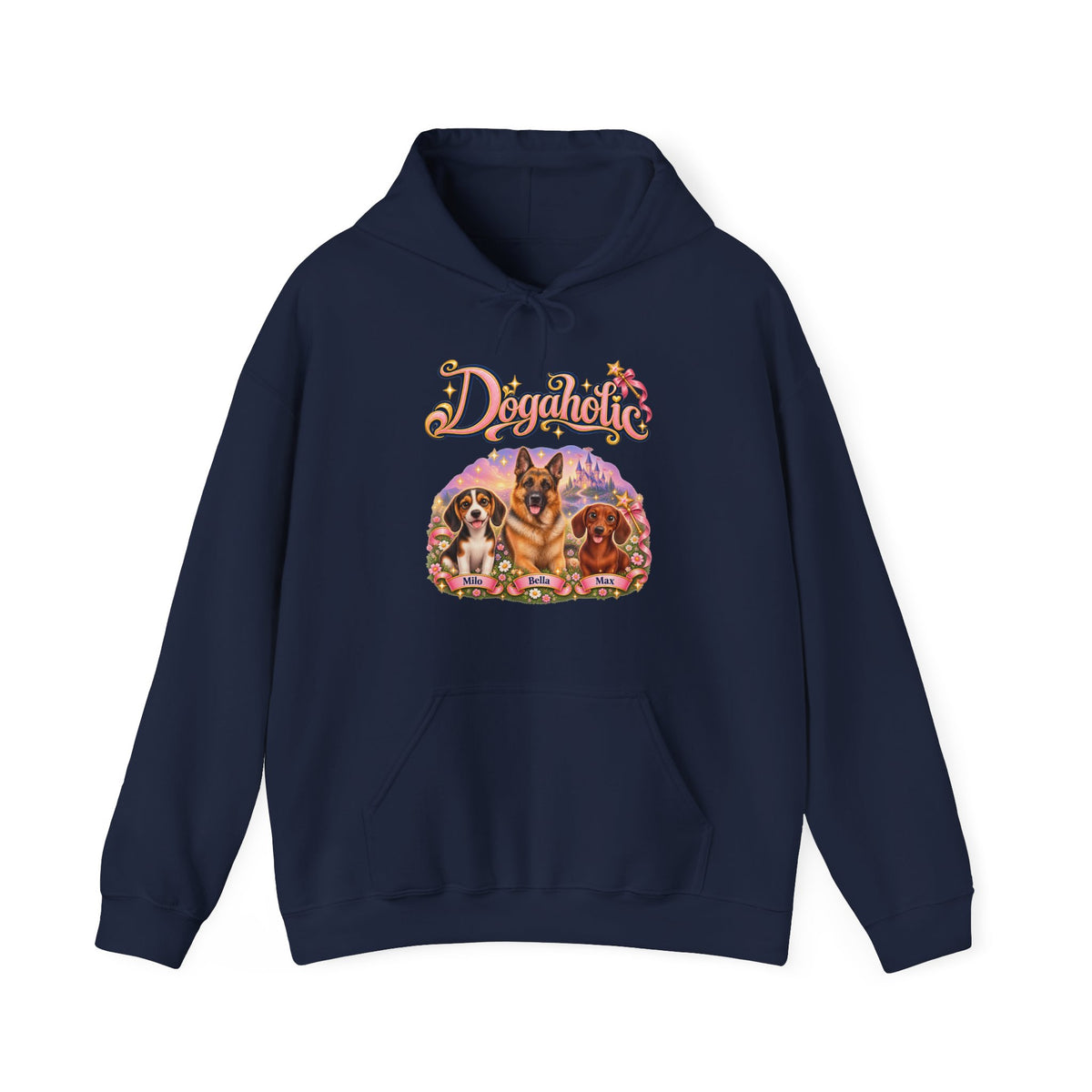 Personalized Dog Hoodie – Dogaholic Fairy Tale