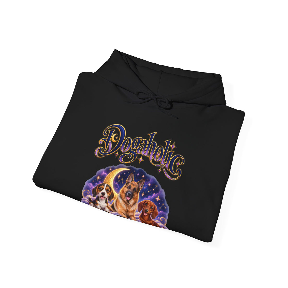 Personalized Dog Hoodie – Dogaholic Celestial Moon – Foto 12
