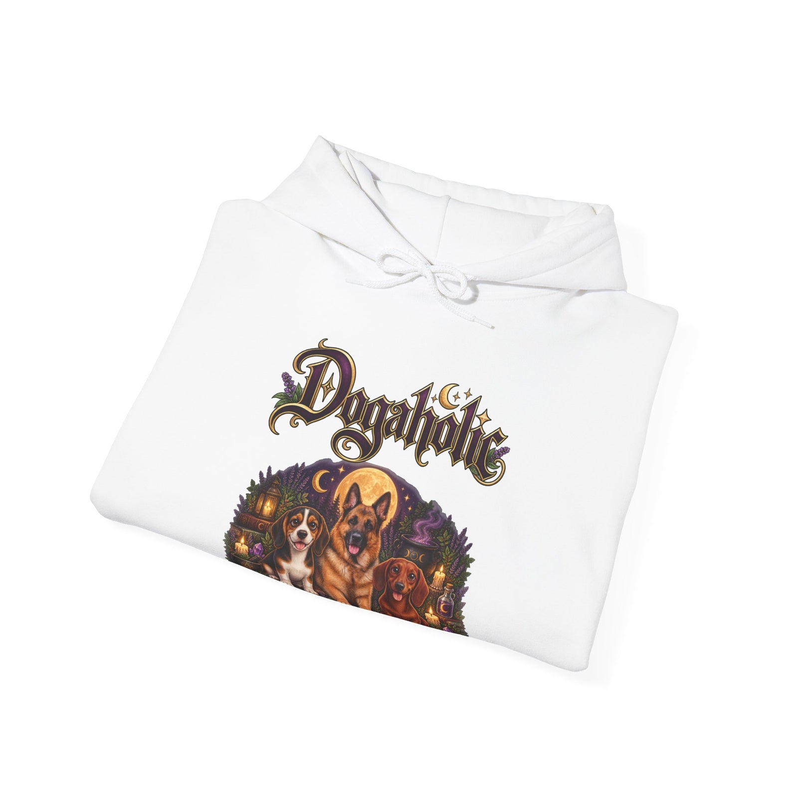 Personalized Dog Hoodie – Dogaholic Mystic Moonlight – photo 9