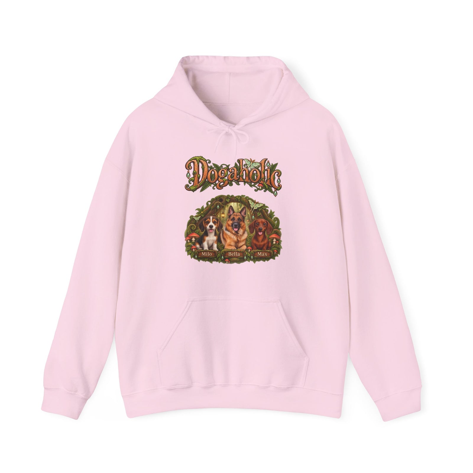 Personalized Dog Hoodie – Dogaholic Woodland Fantasy – Foto 16