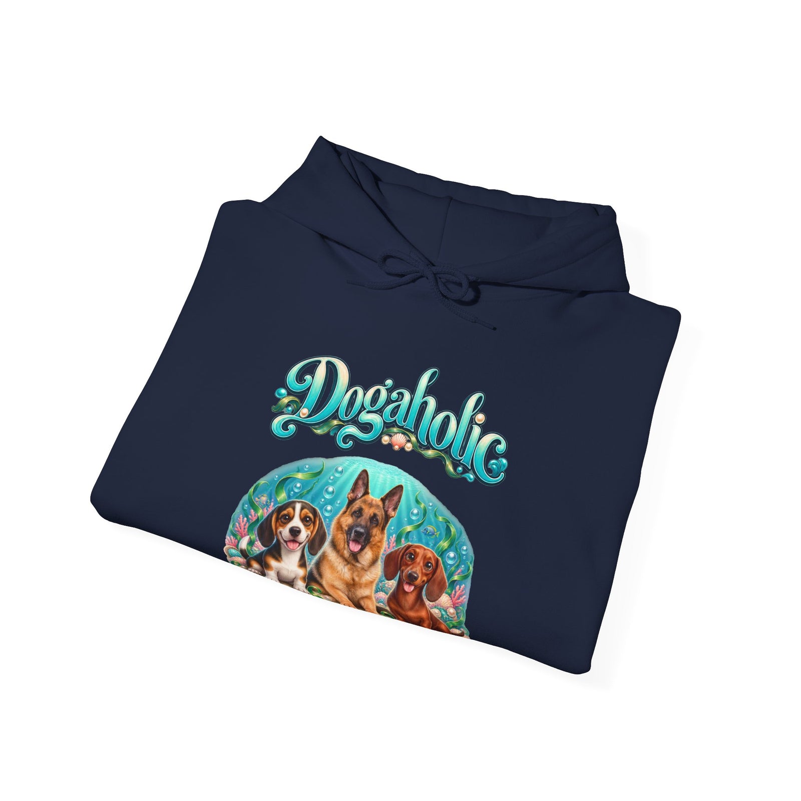Personalized Dog Hoodie – Dogaholic Underwater – photo 3