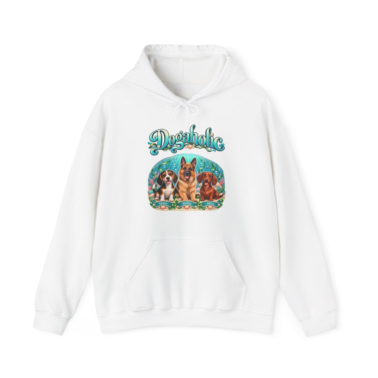 Personalized Dog Hoodie – Dogaholic Underwater – photo 7