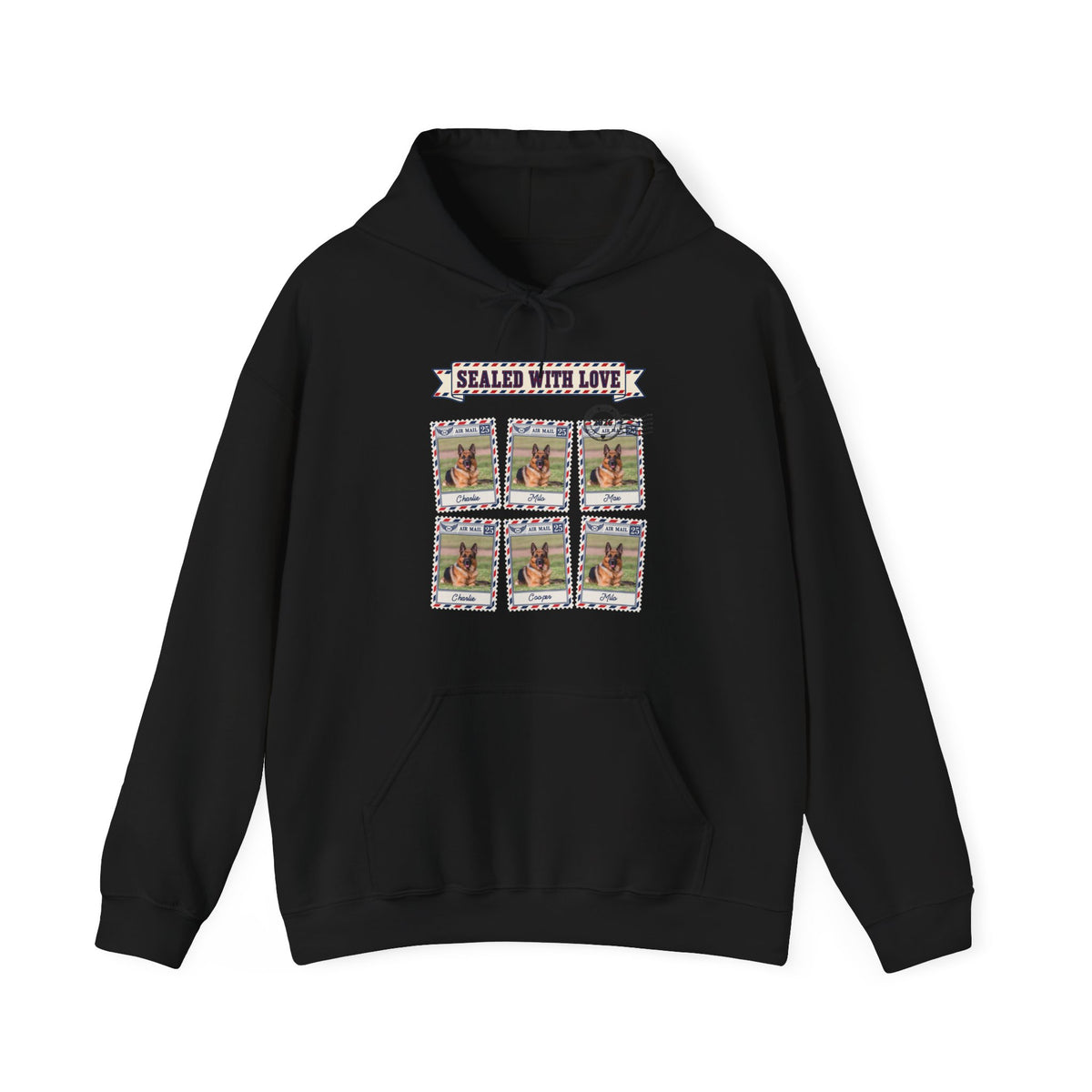 Personalized Dog Hoodie – Sealed With Love Air Mail – photo 10