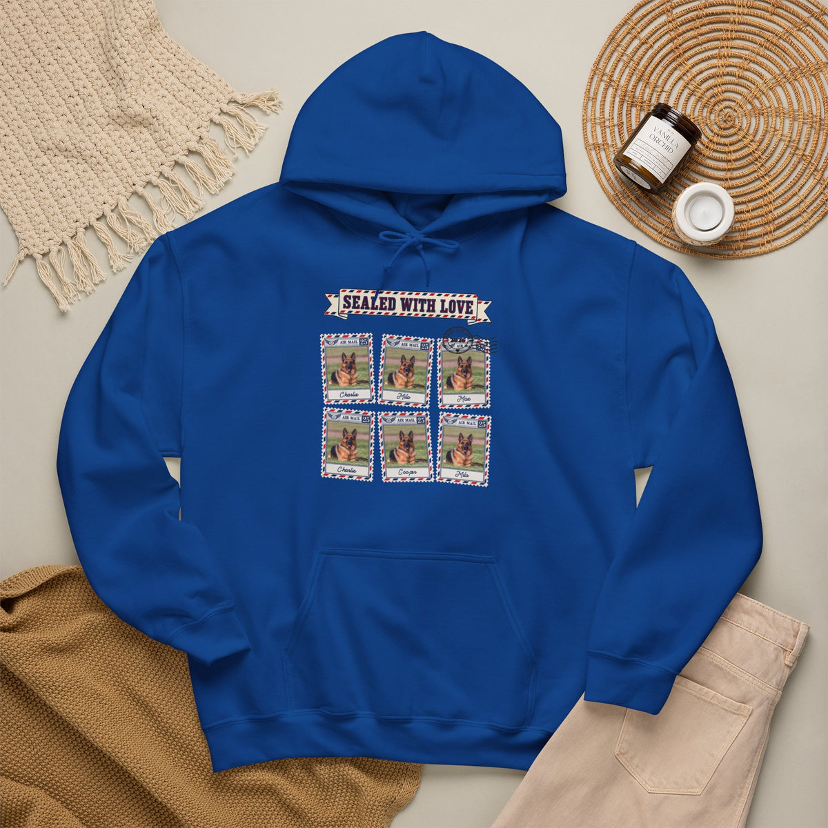 Personalized Dog Hoodie – Sealed With Love Air Mail – photo 14