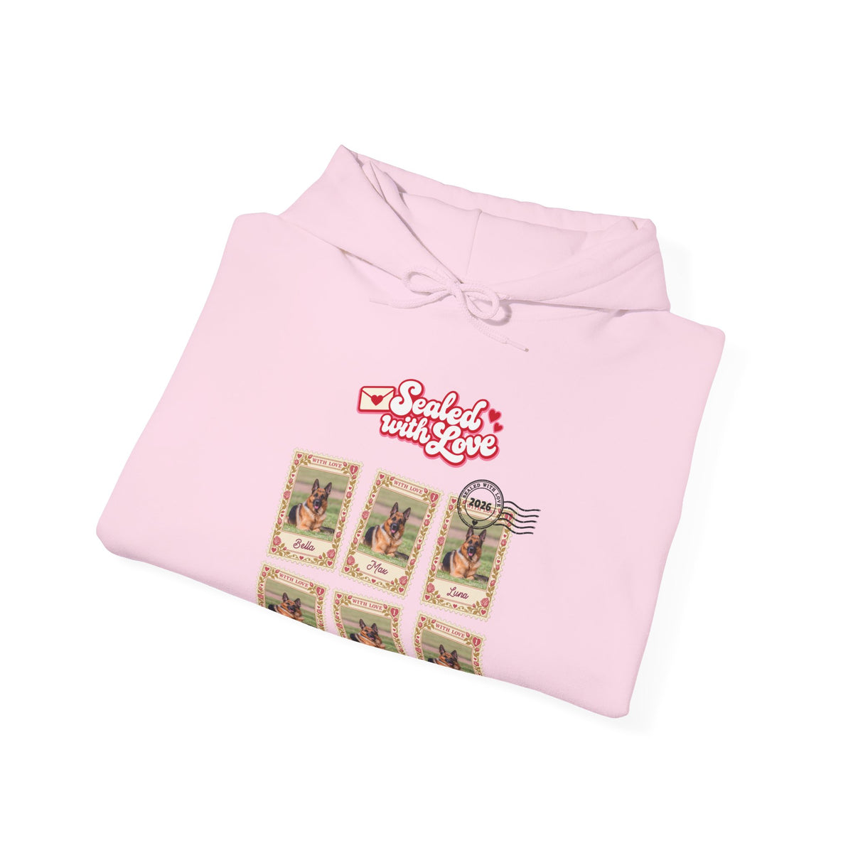 Personalized Dog Hoodie – Sealed with Love Stamps – photo 18