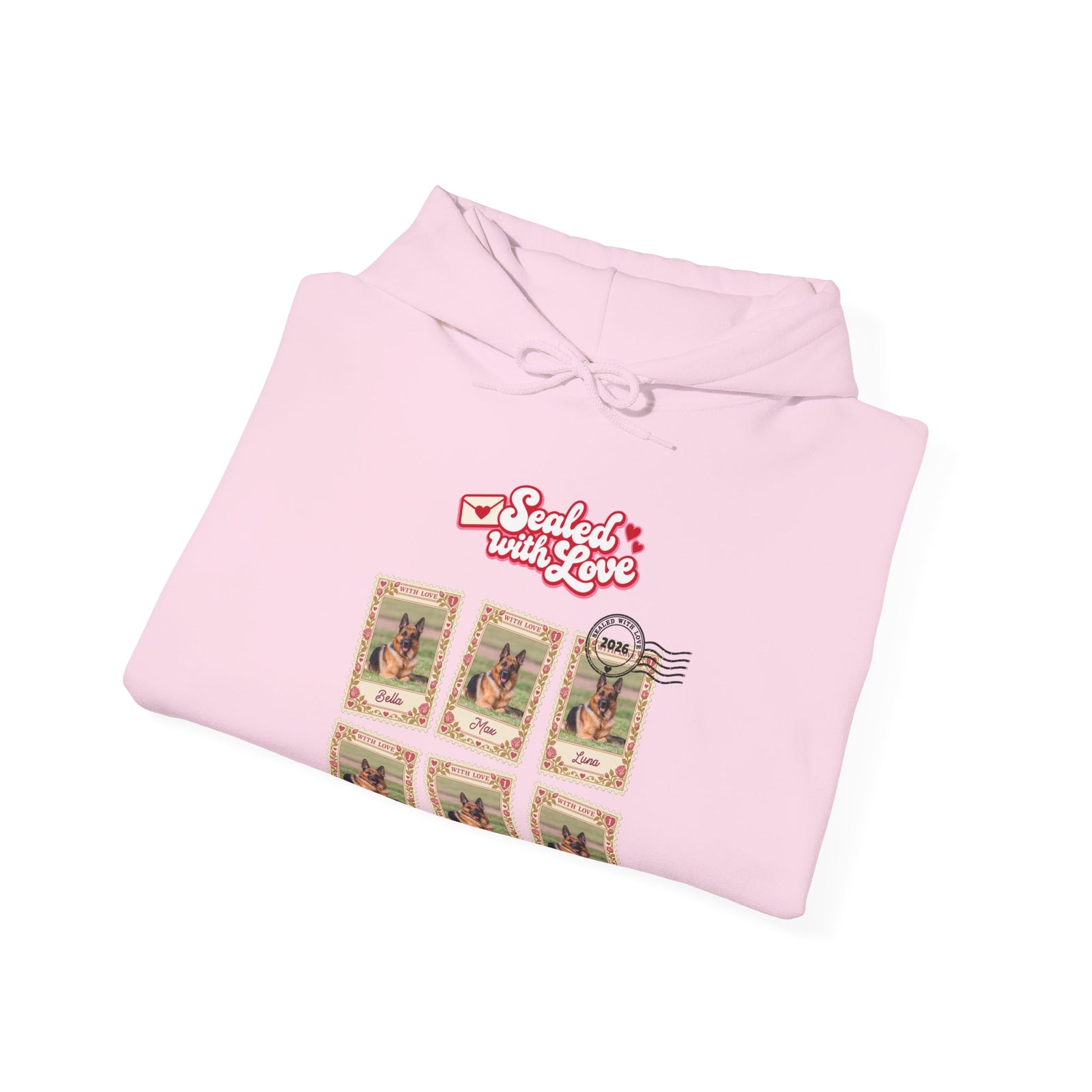 Personalized Dog Hoodie – Sealed with Love Stamps – photo 18