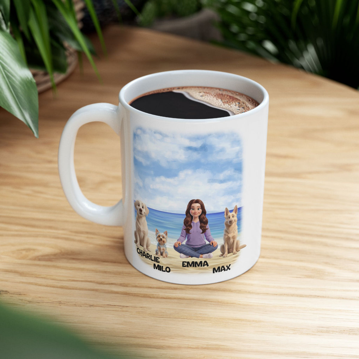 Tasse « Chien Maman » - Tasse personnalisée « Chien Maman »  – photo 4