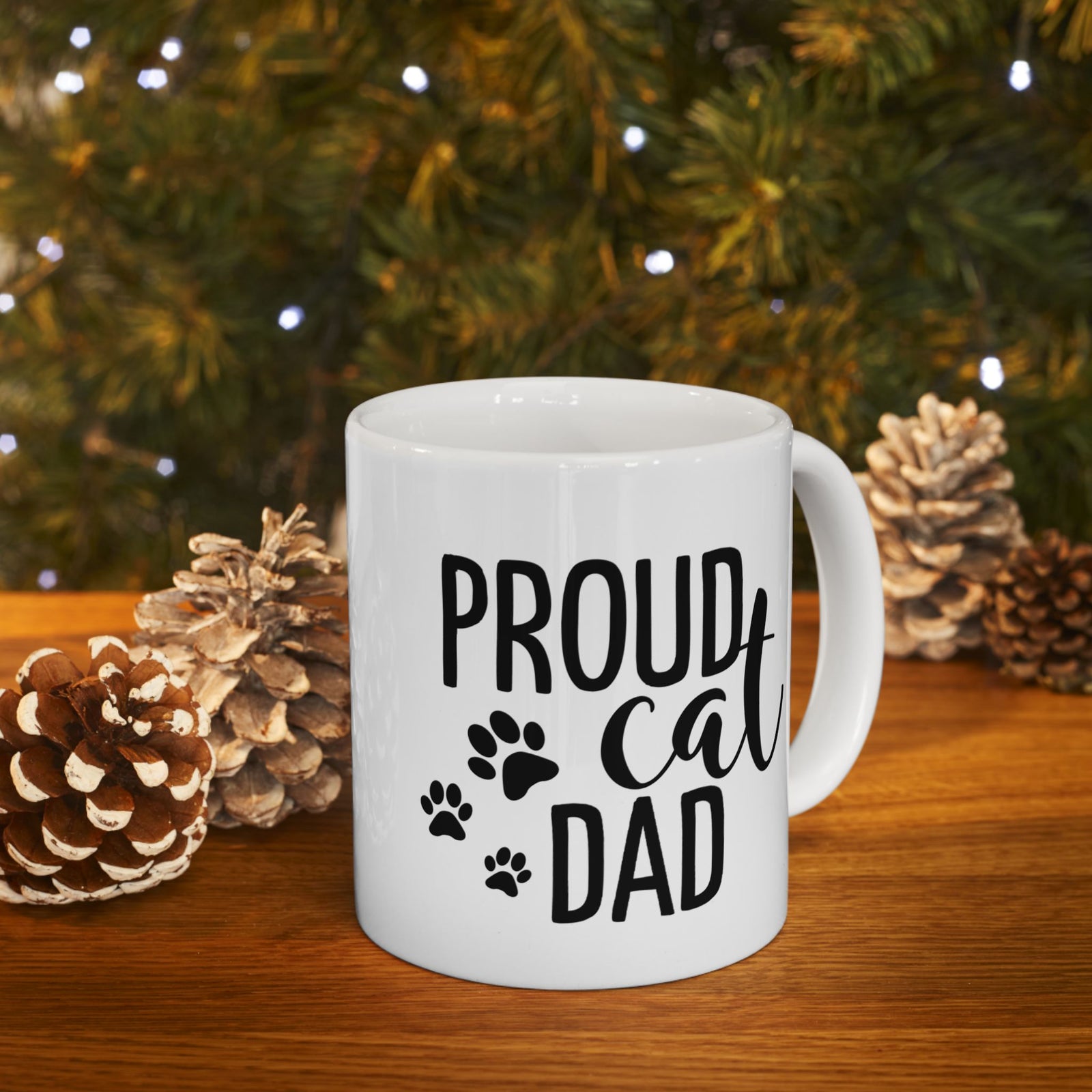 Katzen-Papa-Tasse - Personalisierte Katzen-Papa-Tasse  – Foto 6