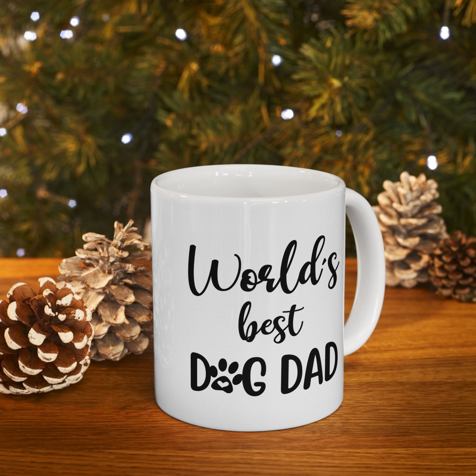 Dog Dad Mug - Best Friends Mug - Personalized Dog Dad Up To 4 Dogs – photo 6