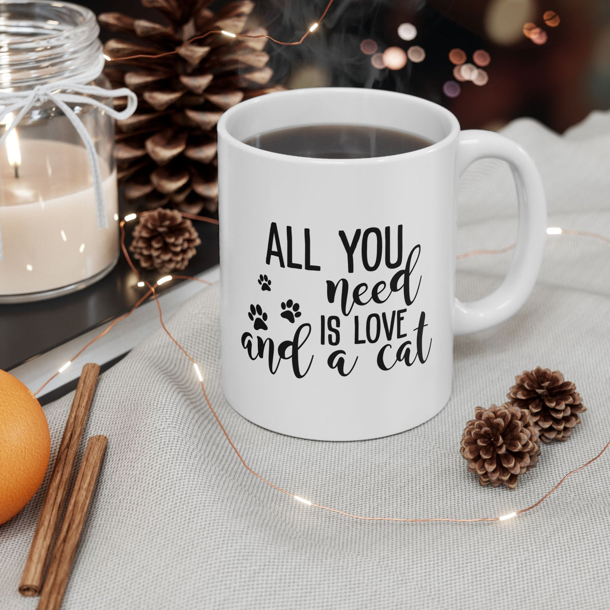 Tasse « Maman Chat » - Tasse personnalisée « Maman Chat » - Jusqu'à 6 chats  – photo 5