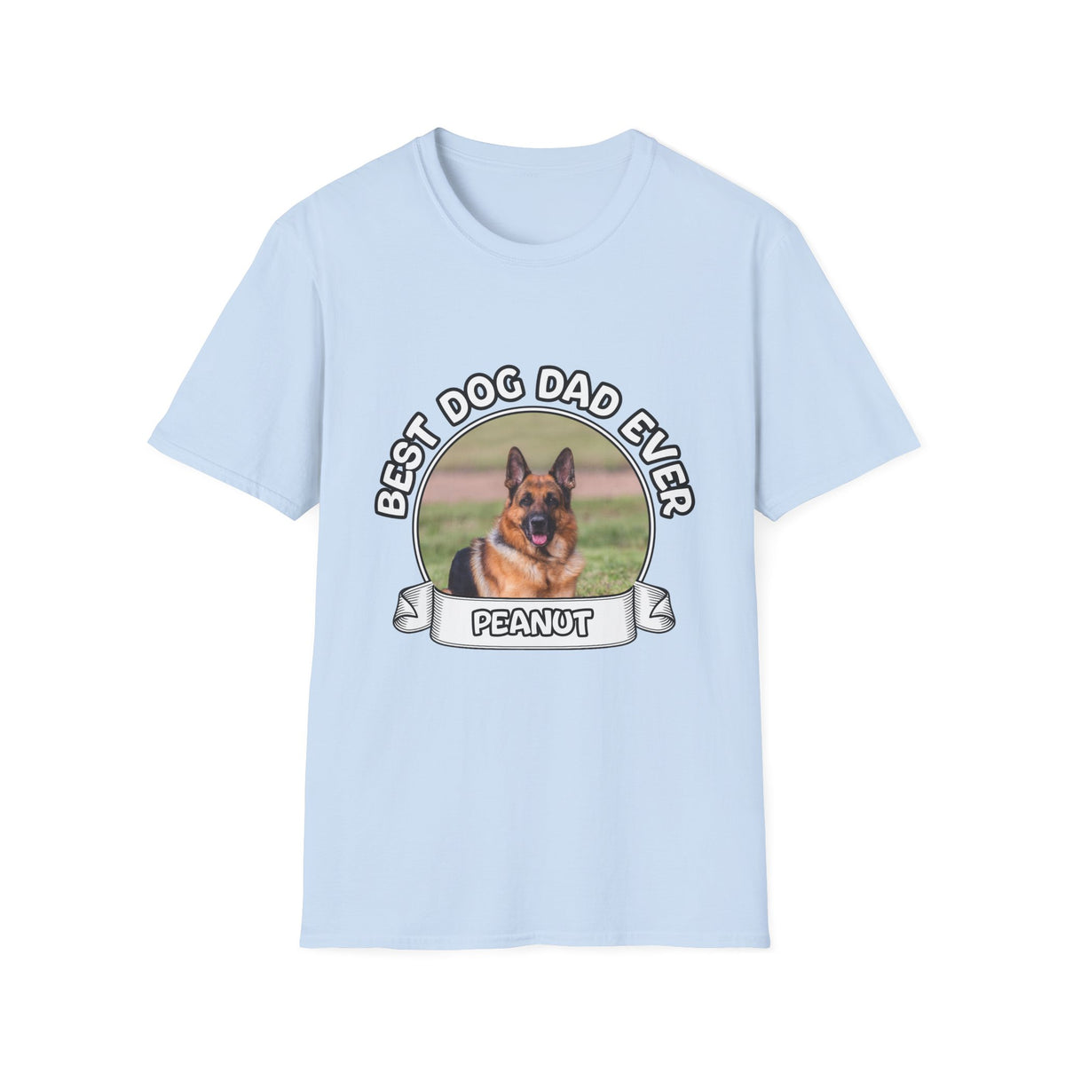 Personalized Graphic Tee – Best Dog Dad Ever