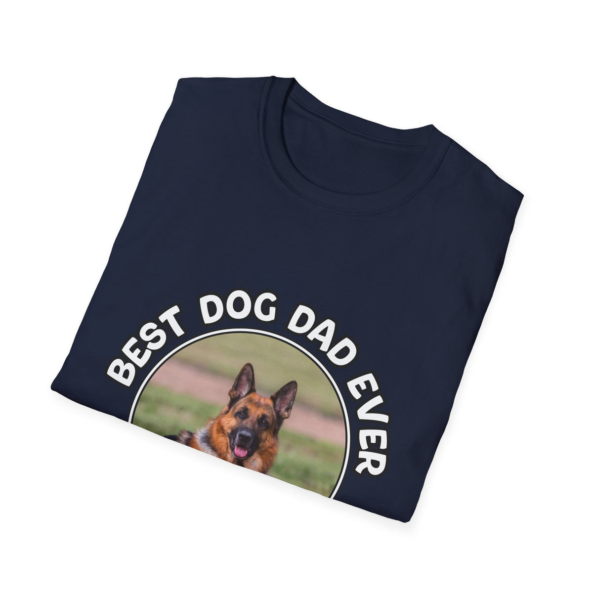 Personalized Graphic Tee – Best Dog Dad Ever – Foto 6