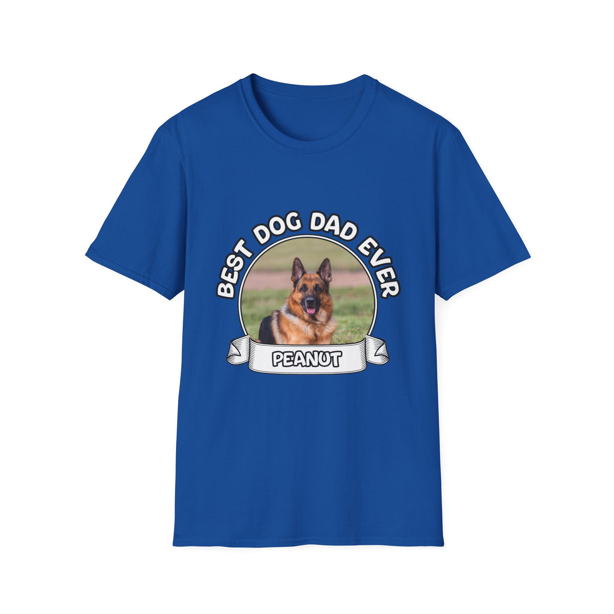 Personalized Graphic Tee – Best Dog Dad Ever – Foto 7