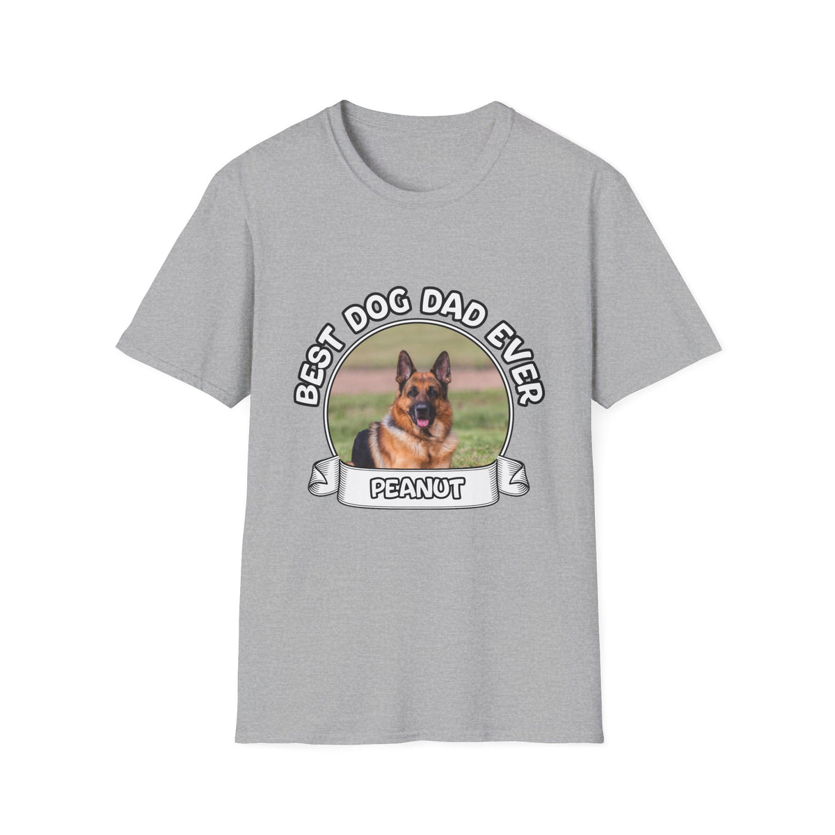 Personalized Graphic Tee – Best Dog Dad Ever – Foto 10