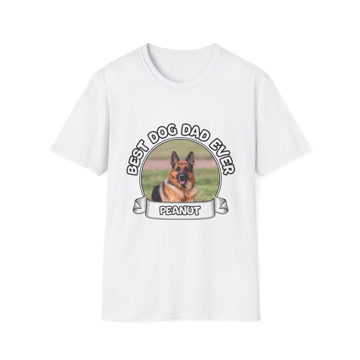 Personalized Graphic Tee – Best Dog Dad Ever – Foto 13