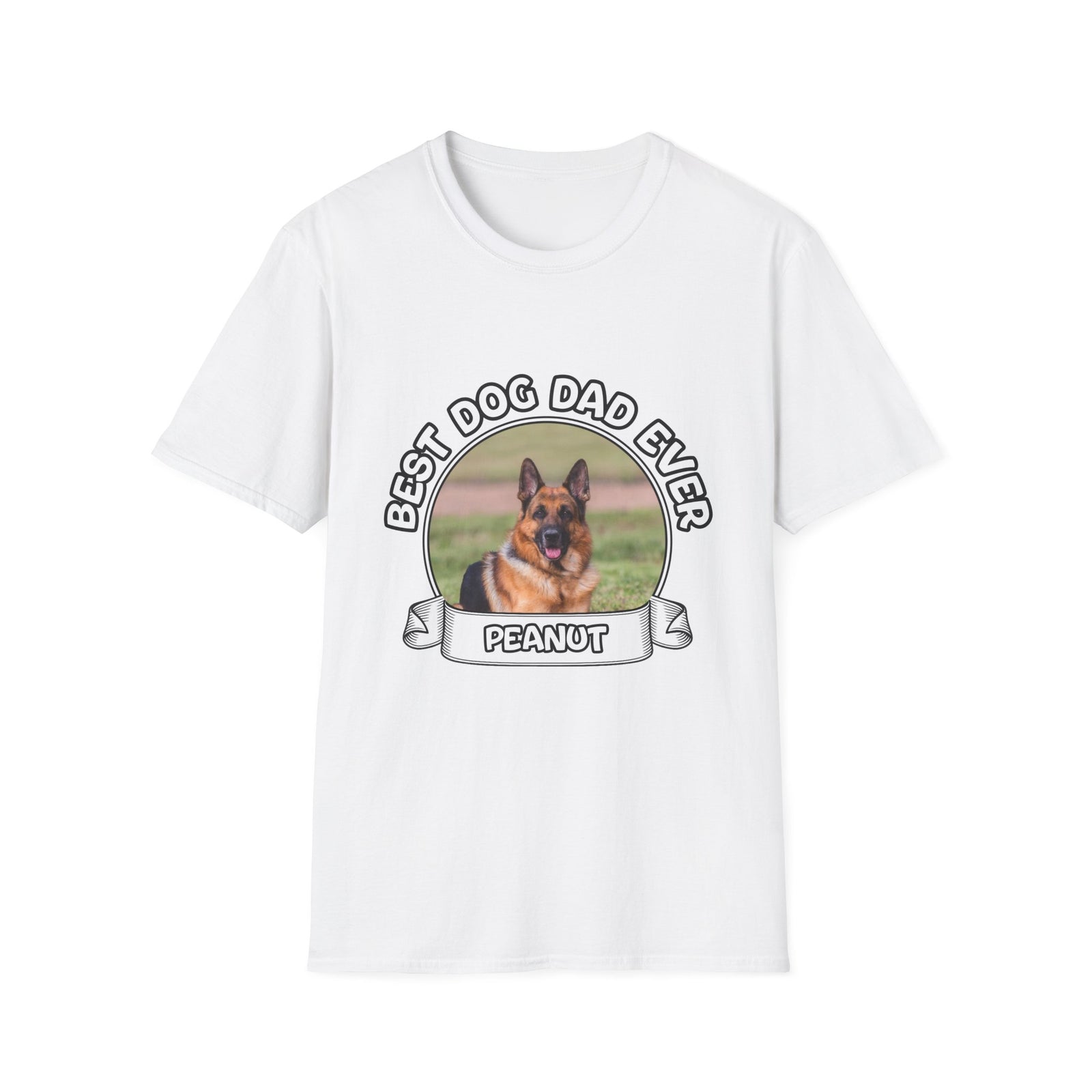Personalized Graphic Tee – Best Dog Dad Ever – Foto 13