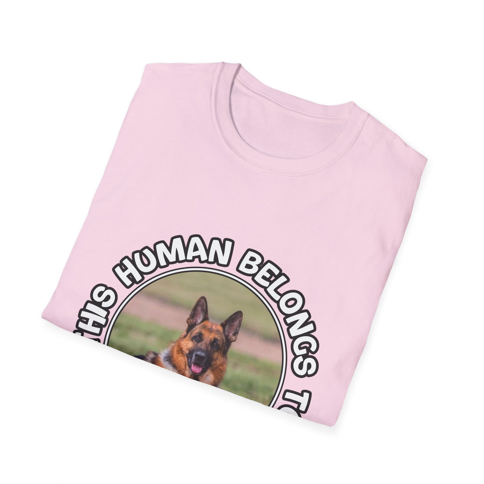Personalized Graphic Tee – This Human Belongs To – Foto 21