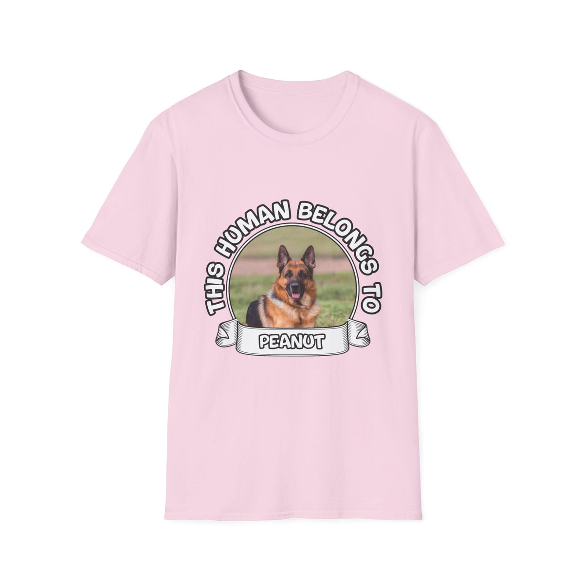 Personalized Graphic Tee – This Human Belongs To – Foto 19
