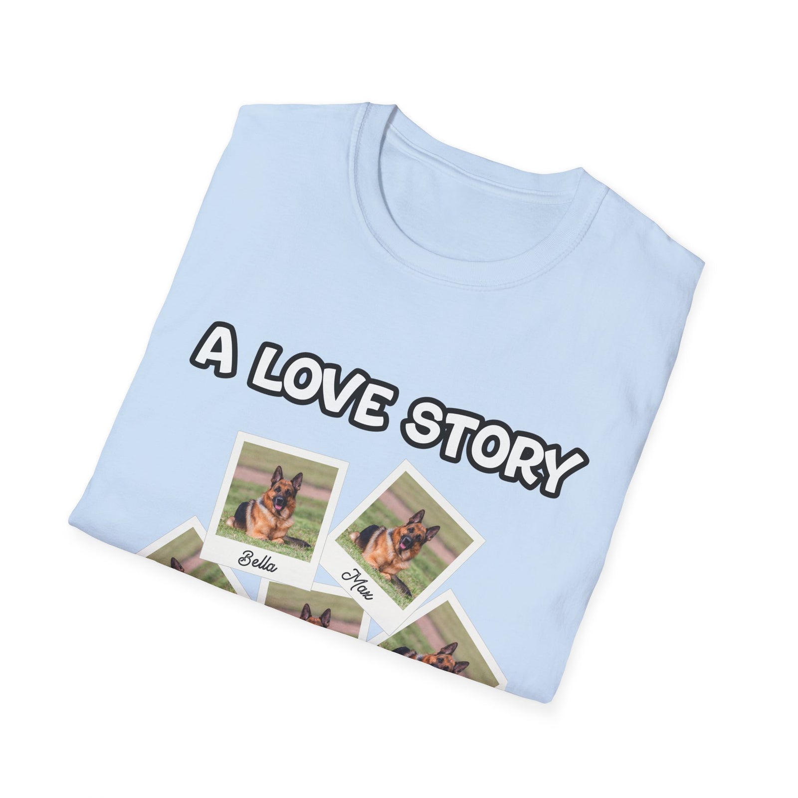 Personalized T Shirt – A Love Story Polaroids – photo 3