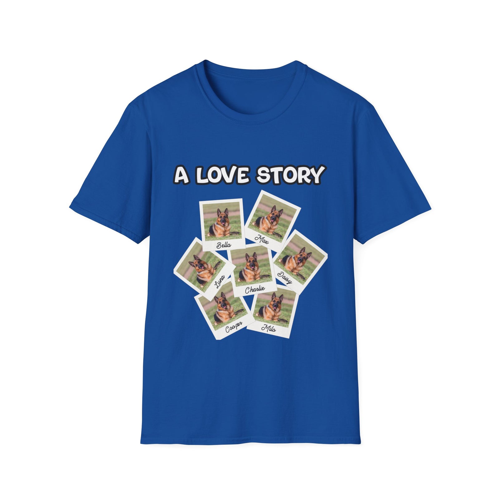 Personalized T Shirt – A Love Story Polaroids – photo 7