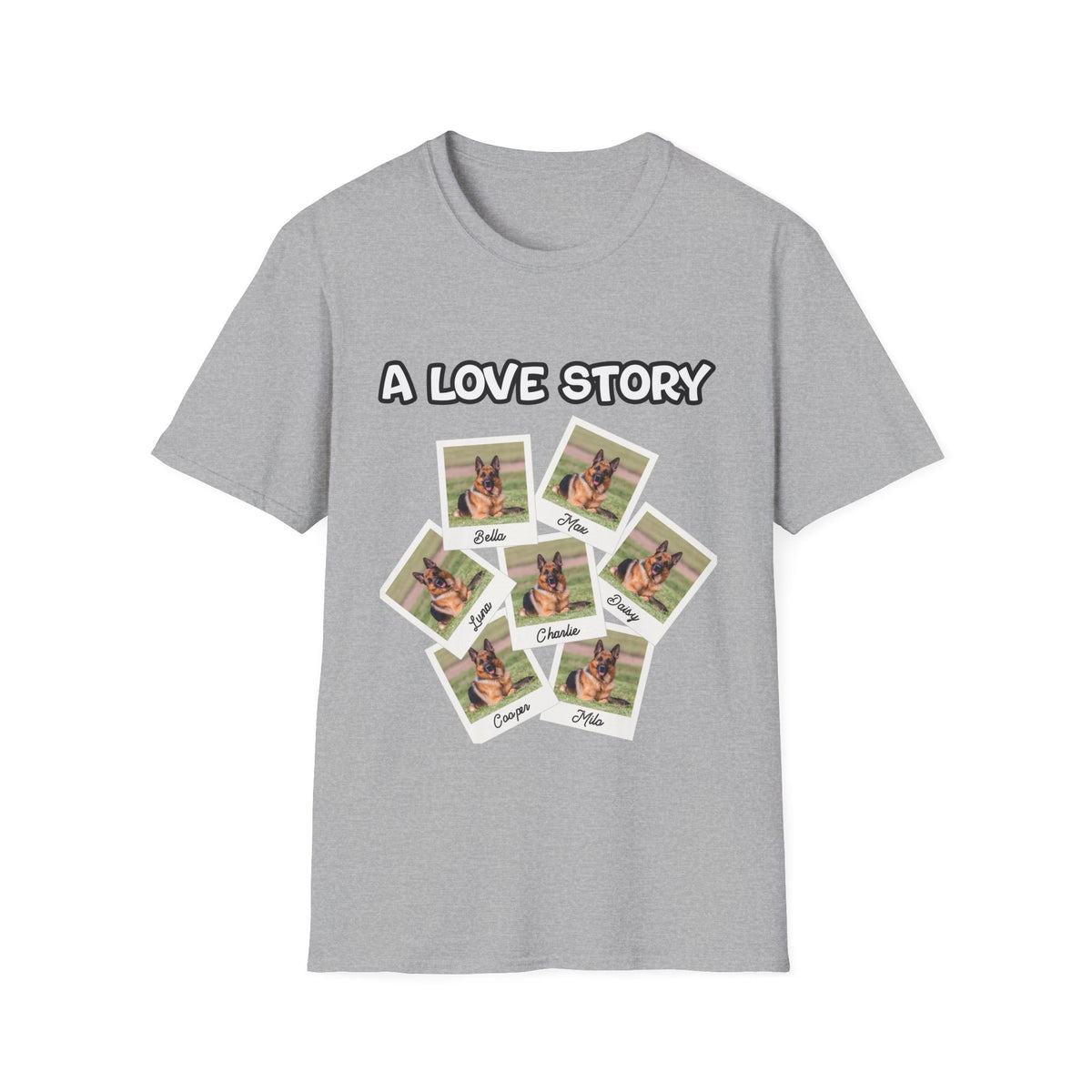 Personalized T Shirt – A Love Story Polaroids – photo 10