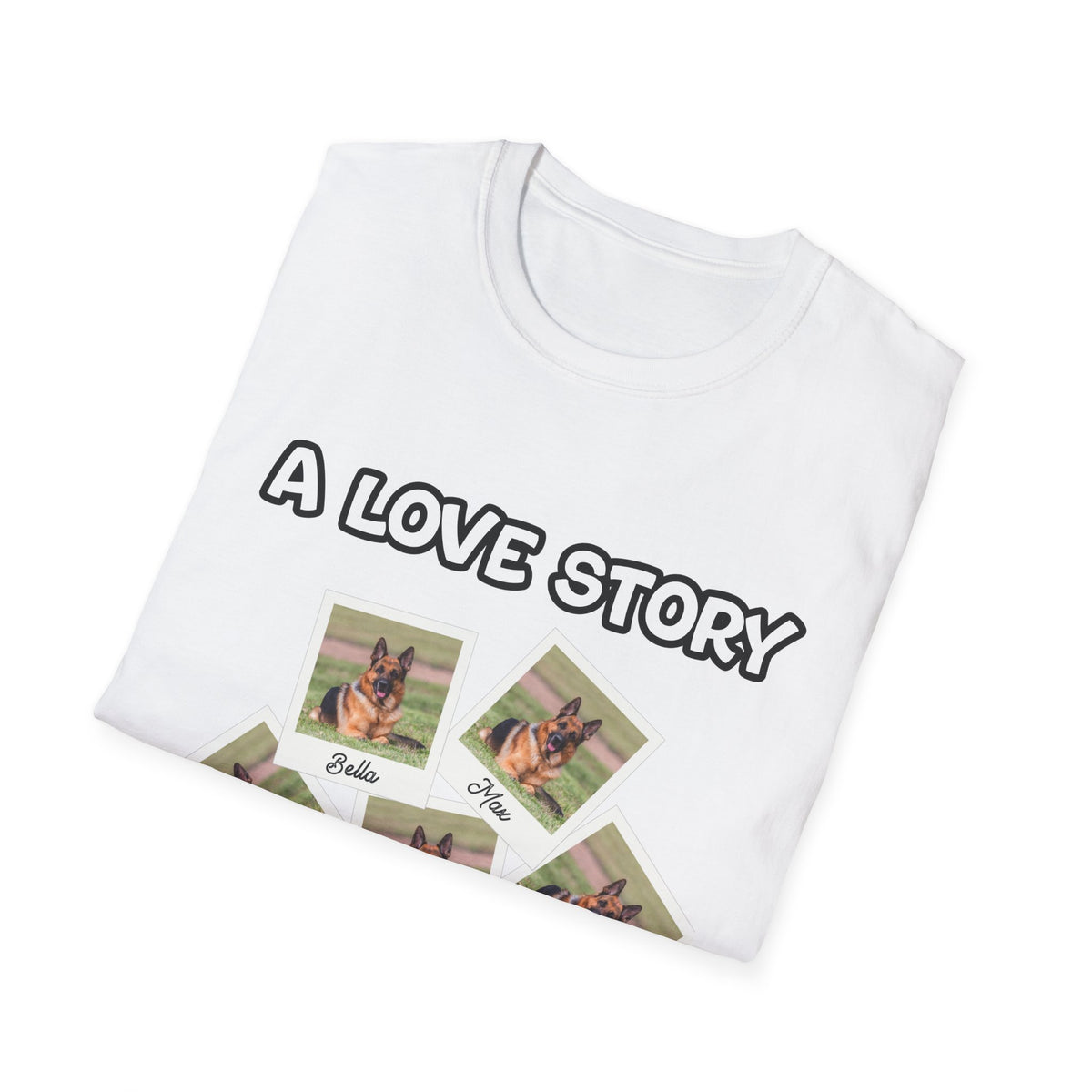 Personalized T Shirt – A Love Story Polaroids – photo 15