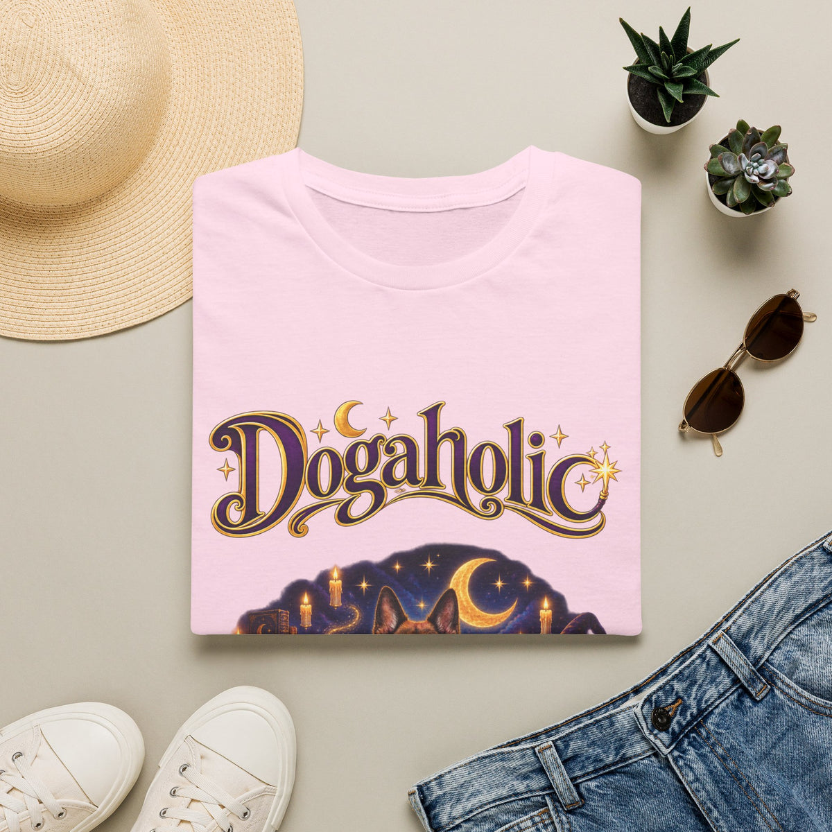 Personalized Graphic Tee – Dogaholic Wizard Dogs – photo 20