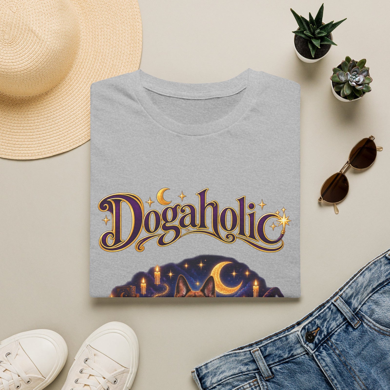 Personalized Graphic Tee – Dogaholic Wizard Dogs – photo 11