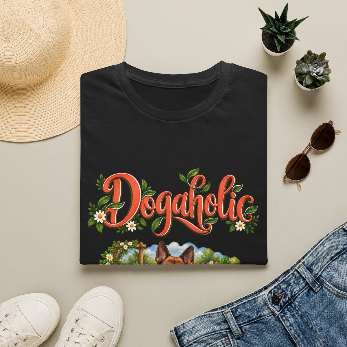 Personalized Graphic Tee – Dogaholic Garden – Foto 17