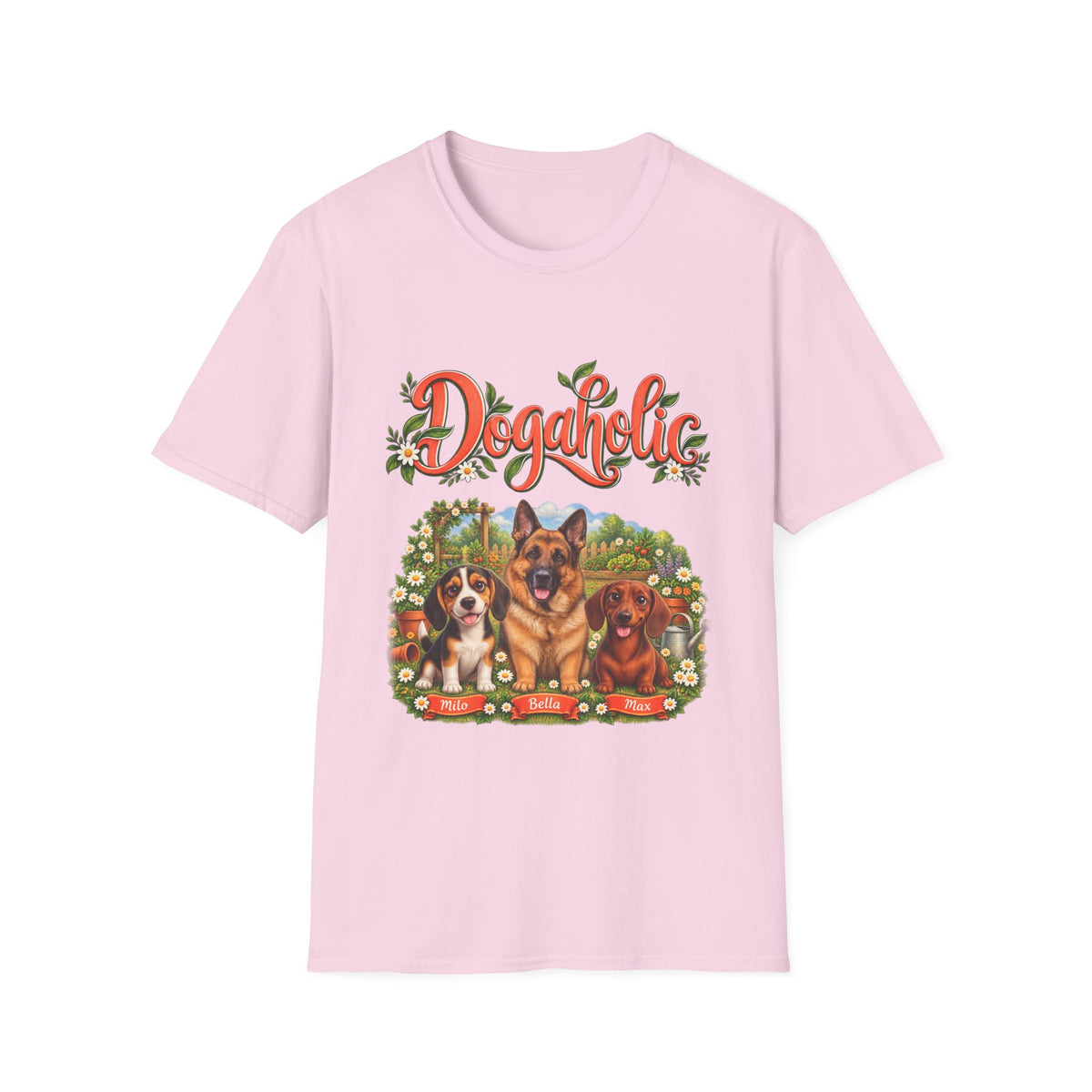 Personalized Graphic Tee – Dogaholic Garden – Foto 19