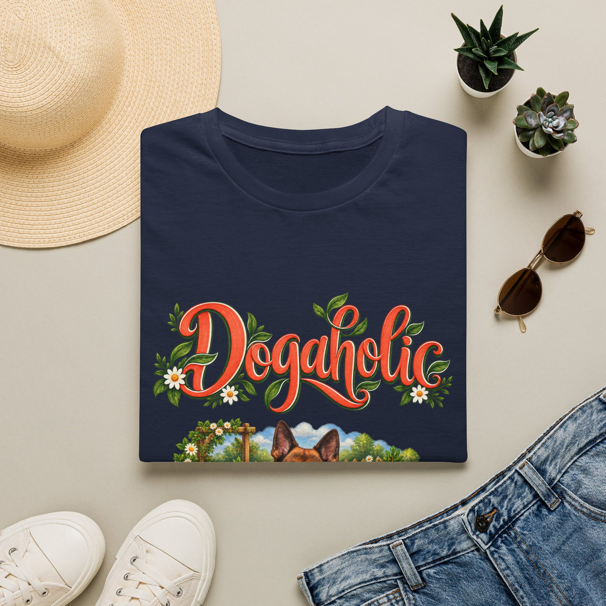 Personalized Graphic Tee – Dogaholic Garden – Foto 5