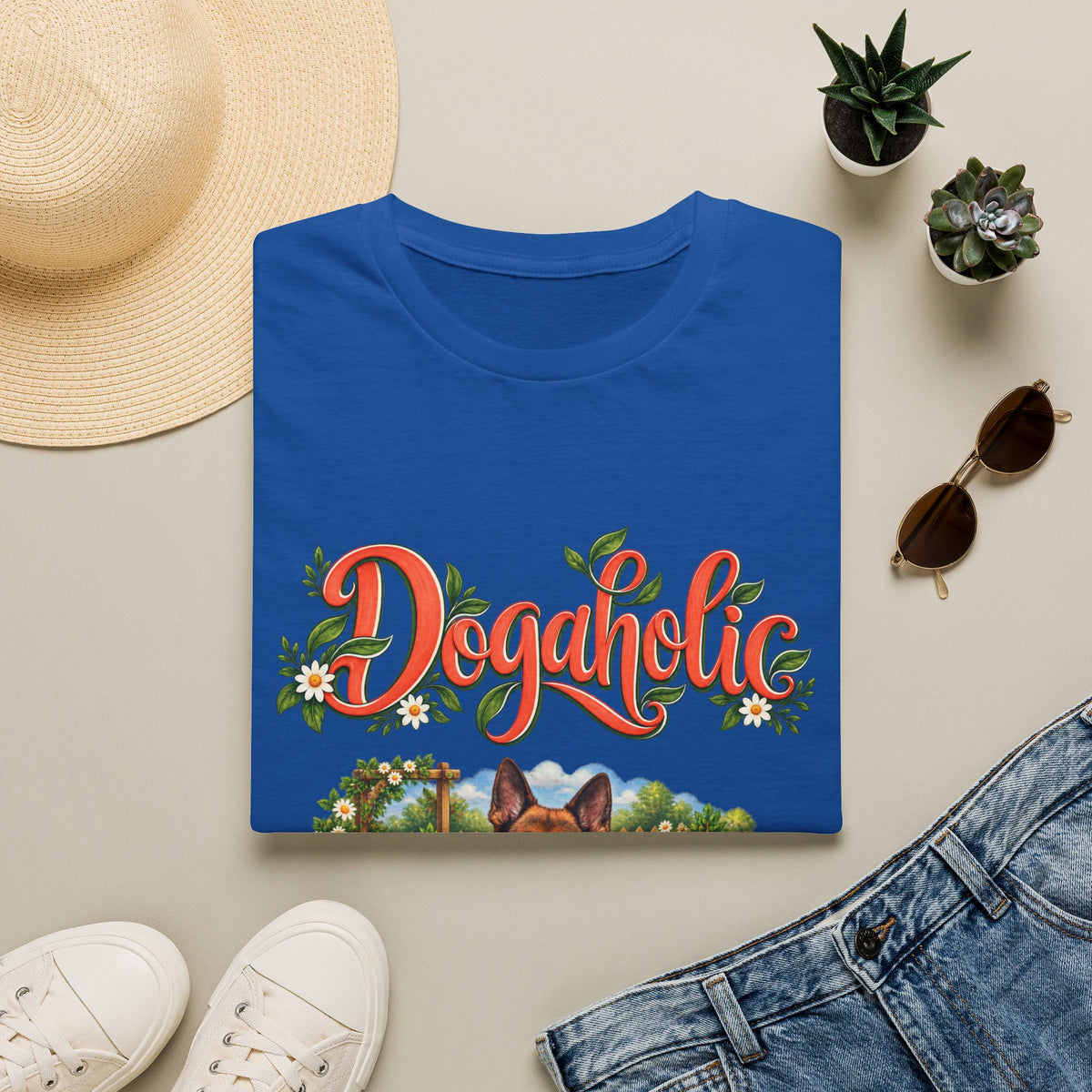 Personalized Graphic Tee – Dogaholic Garden – Foto 8