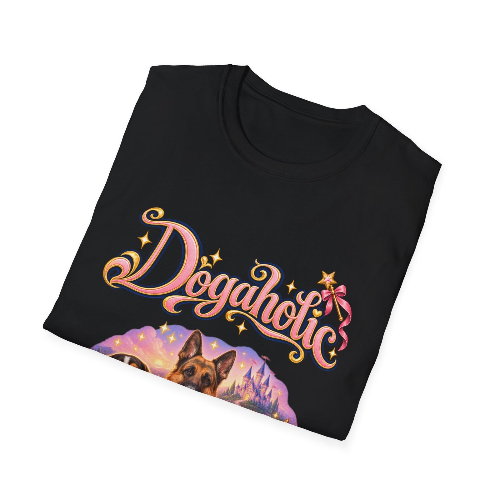 Personalized Graphic Tee – Dogaholic Fairy Tale – photo 18
