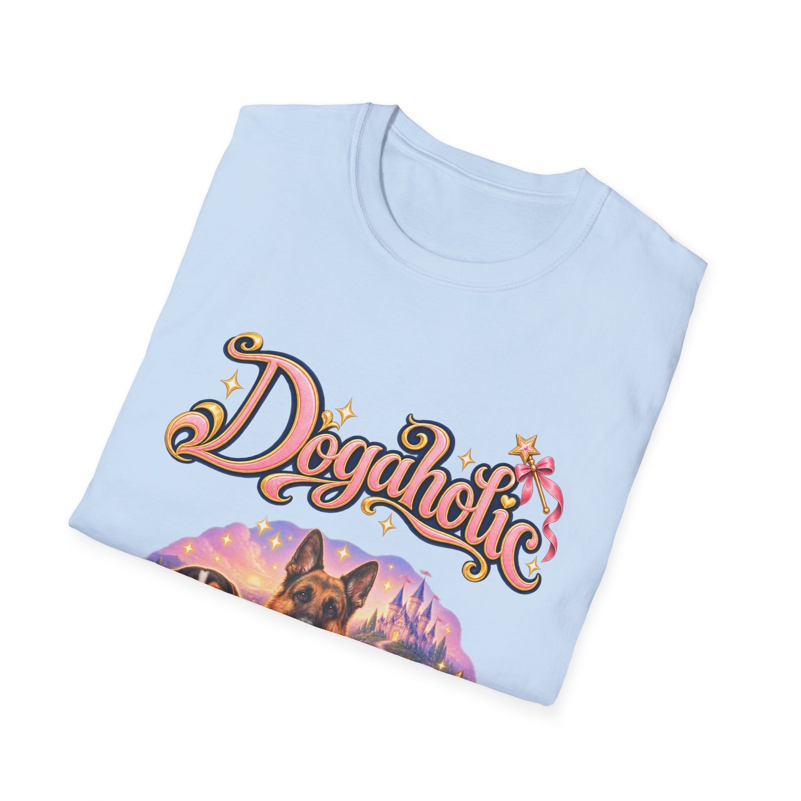 Personalized Graphic Tee – Dogaholic Fairy Tale – photo 3