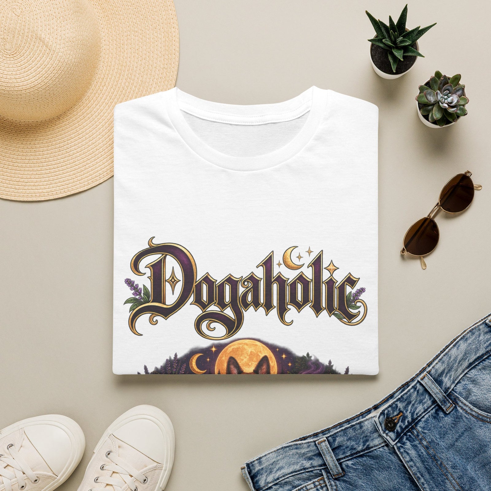Personalized Graphic Tee – Witchy Dogaholic – photo 14