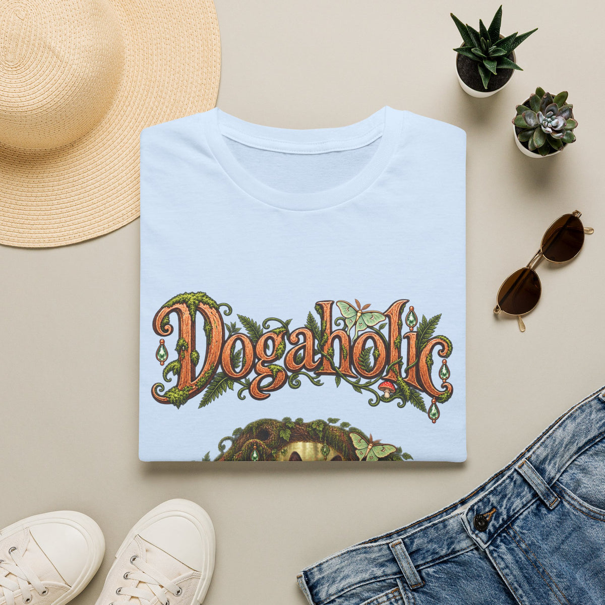 Personalized Graphic Tee – Dogaholic Enchanted Forest – Foto 2