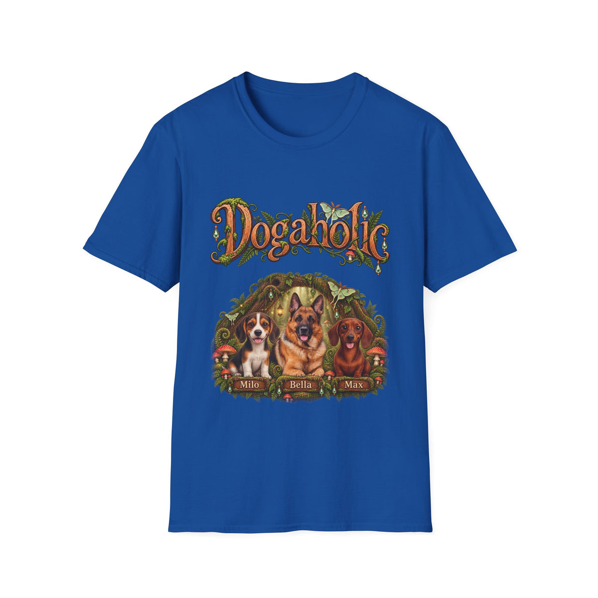 Personalized Graphic Tee – Dogaholic Enchanted Forest – Foto 7